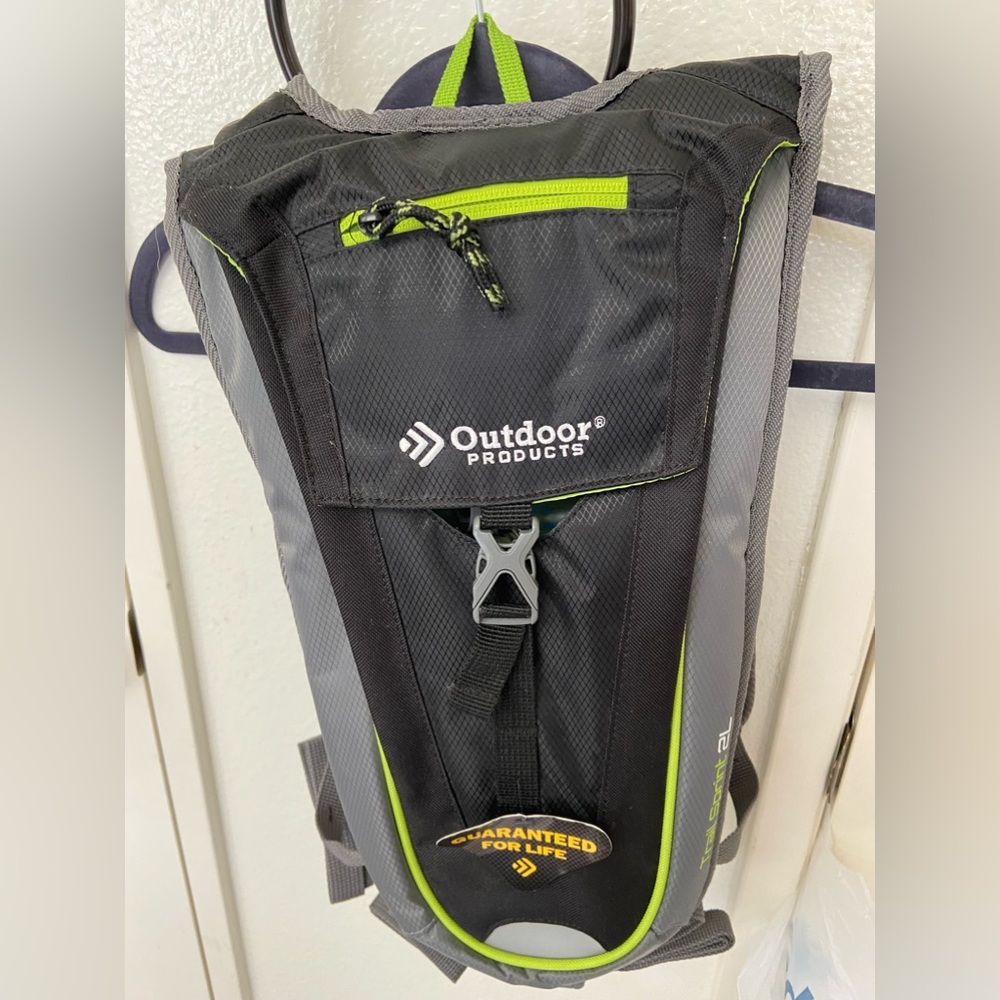 Medium size hydration outdoor brand backpack can be unisex.